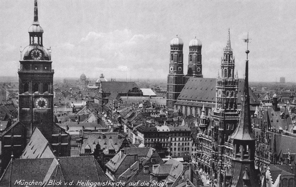 Blick von der Heilig-Geist-Kirche nach Westen Fotograf: unbekannt 1935, DE-1992-PK-STB-08267